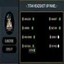 Titan Headshot VIP Panel